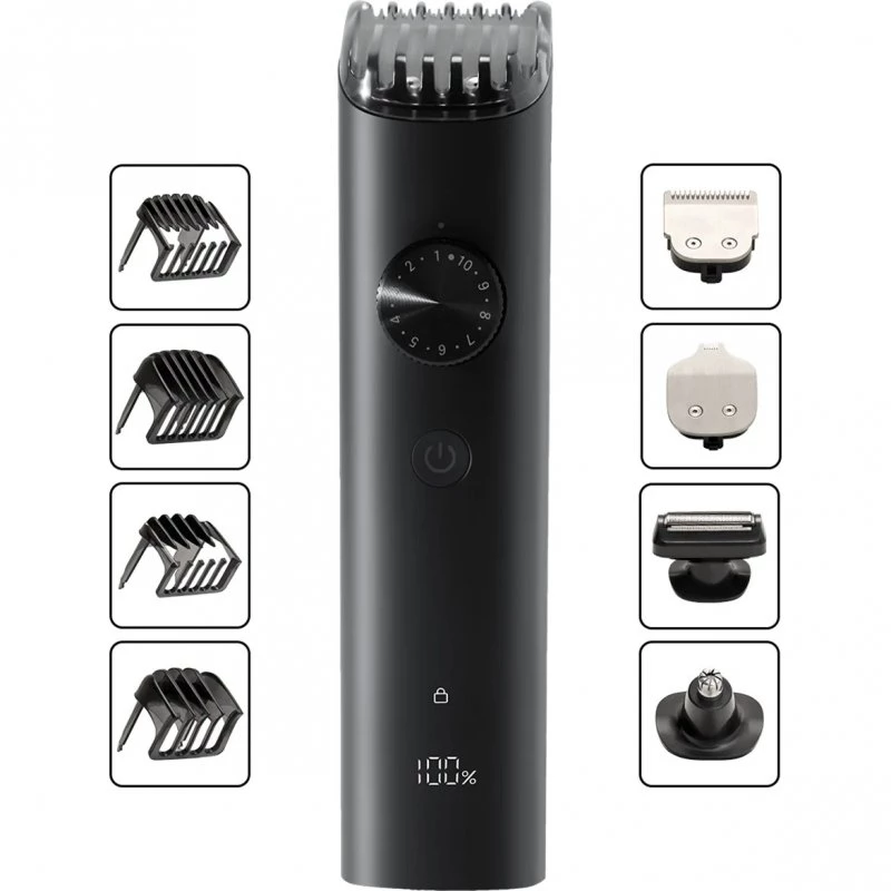 Xiaomi | Grooming Kit Pro EU | BHR6396EU | Kabellos und mit Kabel | 40 Längenstufen | Nasentrimmer enthalten | Anzahl der Scherköpfe/Klingen