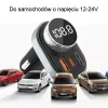 Freisprecheinrichtung Awei C-843 Bluetooth 5.0 mit FM-Transmitter, USB- und USB-C-Anschlüssen