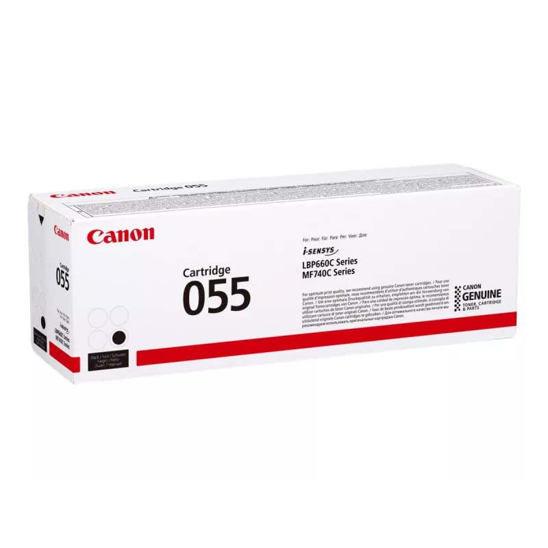 Canon 055 Tonerkartusche 1 Stück Original Schwarz