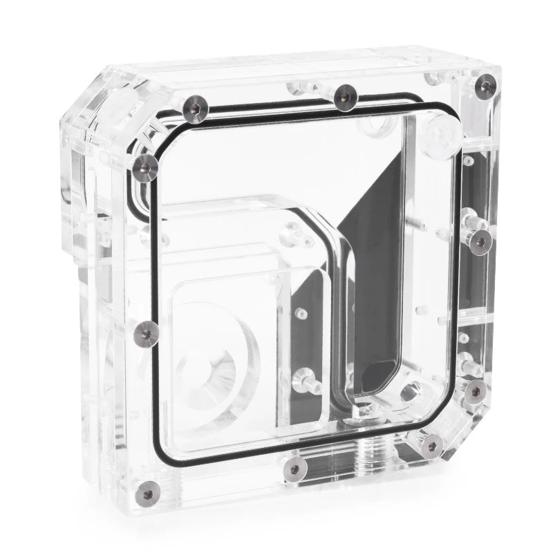 Reservoir Alphacool 15075 Acrylic Schwarz Transparent 120mm