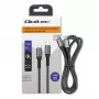 USB-Kabel Qoltec 52358 1,5 m USB-C Schwarz USB 2.0 0,48 Gbit/s