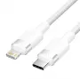 Lightning-Kabel Vention LALWH – 2 m, Lightning auf USB-C, weiß