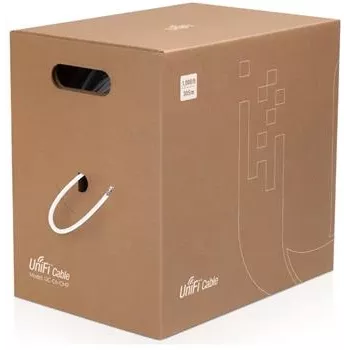 Netzwerkkabel Ubiquiti U-Cable-C6-CMP U/UTP Cat6 305m Weiß