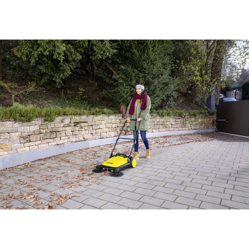 Kehrmaschine Kärcher S 4 Twin 2-in-1 Schwarz Gelb