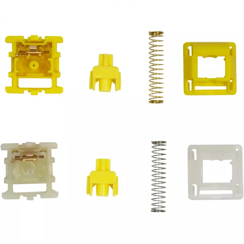 Mechanischer Tastenschalter-Set Keychron Gateron Cap V2 Goldgelb G32 — 110 Schalter