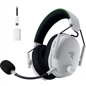 Headset Razer SchwarzShark V3 Pro kabelgebunden & kabellos Bluetooth Weiß