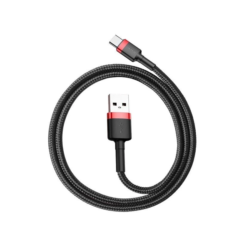 Mobiltelefonkabel Baseus Rot 1m USB A USB C