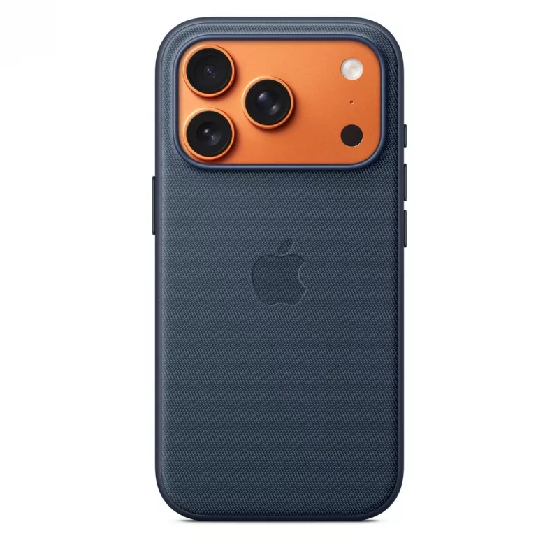 Cover Apple iPhone 17 Pro TechWoven Case mit MagSafe Blau