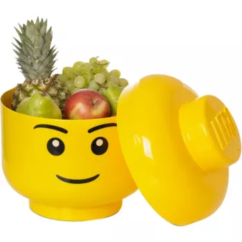 Storage Head Boy LEGO Room Copenhagen RC40321724 big – room copenhagen Aufbewahrungskopf für LEGO-inspiriertes Spielen und Ordnen