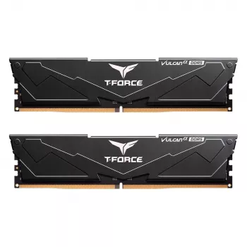 Team Group VULCAN FLABD516G6000HC3001, 16 GB, 1 x 16 GB, DDR5, 6000 MHz, 288-Pin DIMM, Schwarz