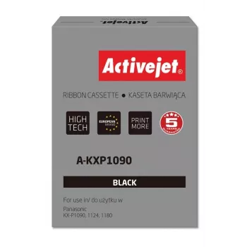 Activejet A-KXP1090 Farbband (Ersatz für Panasonic KX-P115; Supreme; 4.000.000 Zeichen; schwarz)