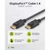 DisplayPort-Kabel Goobay 74777 1 m Schwarz G-Sync FreeSync