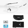 Rockbros 10172 UV400 weiße photochrome Fahrradbrille