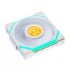 Lian Li UNI FAN SL Wireless LCD ARGB 120 mm Weiß 3er-Pack