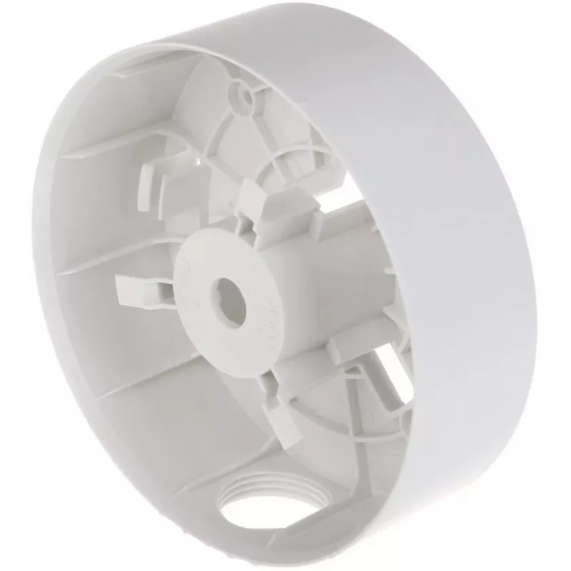 Anschlussdose Hikvision DS-1280ZJ-PT3 – weiß, Universalhalterung, Ø12 cm, Höhe 40,5 mm, max. Belastung 2 kg