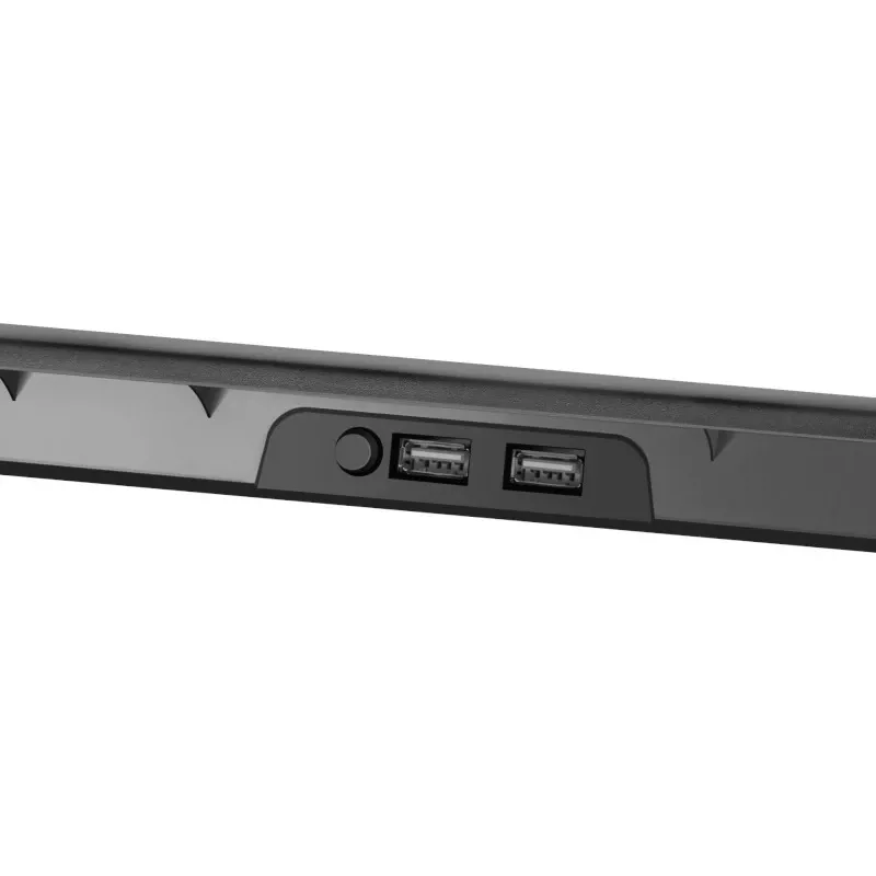 Notebook-Kühlpad DEFENDER NS-503 für Laptops bis 43,2 cm (17 Zoll), 2 Lüfter, USB-betrieben, schwarz