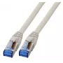 EFB-Elektronik RJ45-Patchkabel Kat.6A S/FTP TPECat.7 Rohkabel superflex Grau 5m Hersteller: EFB Elektronik (K5525FGR.5)
