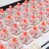 White Shark Venom Rose mechanische Tastaturschalter, 25 Stück