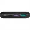 Fast-Charging-Powerbank 10.000 mAh (schwarz, USB-C PD, QC 3.0, 10.000 mAh)