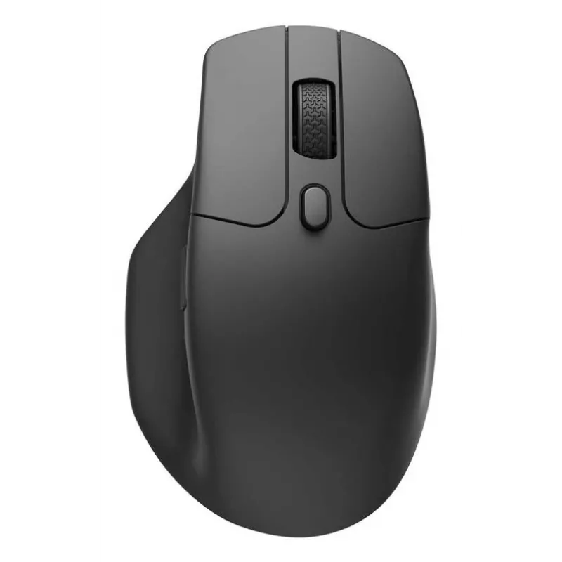 Maus Keychron M6 Rechtshändig Universal — Optisch, RF Wireless + Bluetooth + USB-C, 30000 DPI, Schwarz