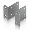 Montageset Ubiquiti UACC-Rack-Ear-1U Grau verzinkter Stahl