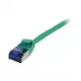 Synergy 21 Patchkabel RJ45, CAT6A 500 MHz, 7,5 m, Grün, U/FTP, Slimline Rundkabel d=3,8 mm, TPE (Superflex), AWG32, Synergy 21 – Digital/Daten – Netzwerk