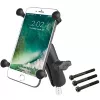RAM Mounts X-Grip Large Phone Mount Motorrad-Lenkerklemme Schwarz
