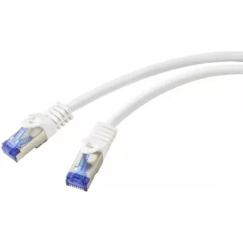 Renkforce RF-5771522 Netzwerkkabel Weiß 1 m Cat6a S/FTP (S-STP) (RF-5771522)