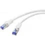 Renkforce RF-5771522 Netzwerkkabel Weiß 1 m Cat6a S/FTP (S-STP) (RF-5771522)