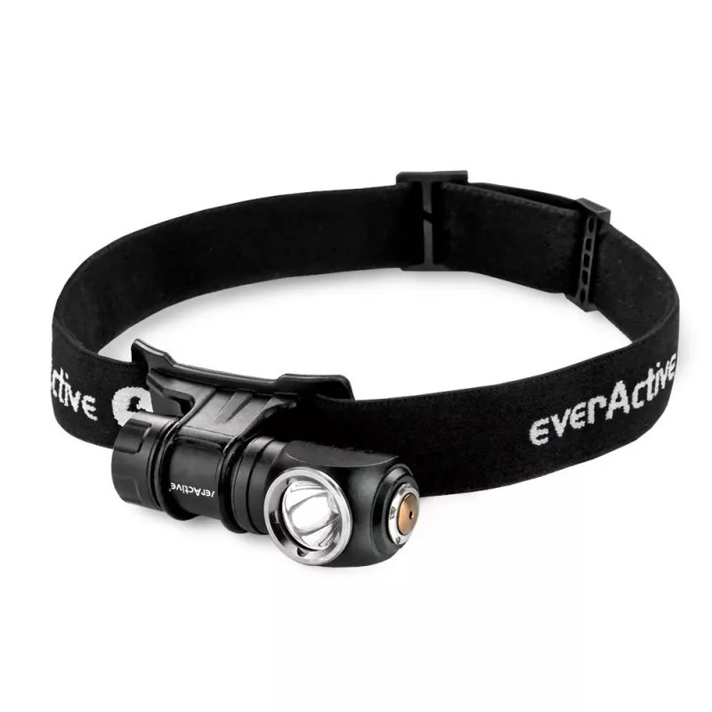 Taschenlampe LED 3 Betriebsmodi 10 W 500 Lumen Aluminiumgehäuse wiederaufladbar wasserdicht FL-55R Dripple - Everactive