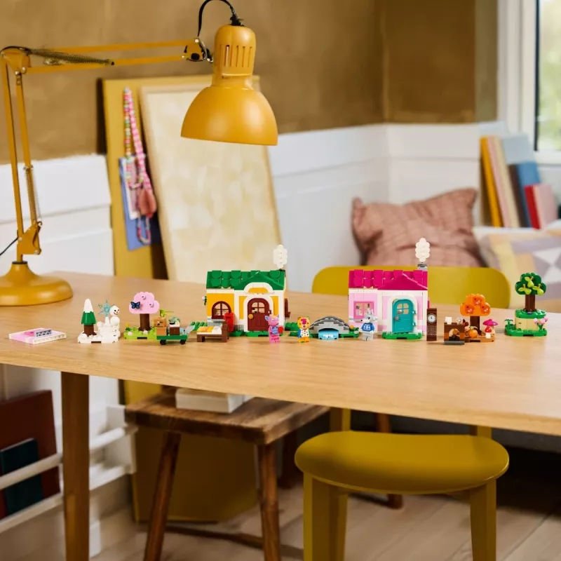 Konstruktionsspielzeug LEGO 77057 Animal Crossing Kreative Häuser Jahreszeiten voller Spaß Set