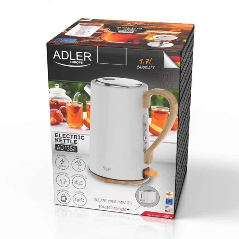 ADLER AD 1352 elektrischer Wasserkocher