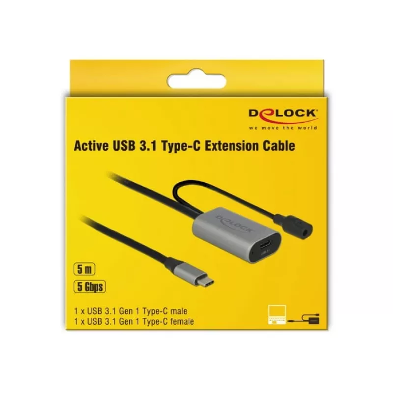 Delock USB-20225 Netzteil Grau