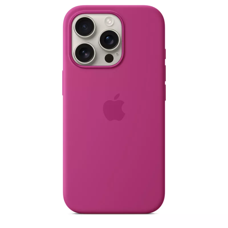 Silikonhülle für Apple iPhone 16 Pro mit MagSafe
