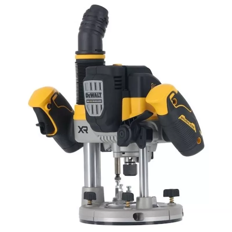 Tauchfräse DeWalt DCW620NT-XJ, bürstenloser Akku, 18V, 1600W Leistung, 11–23k U/min, 12,7 mm Spannzange, Staubabsaugung, LED, 3,6 kg, Koffer