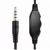 Kabelgebundenes Gaming-Headset GEMBIRD MHS-03-BKRD — binaural, ohrumschließend, 3,5 mm, 1,8 m Kabel, rot/schwarz