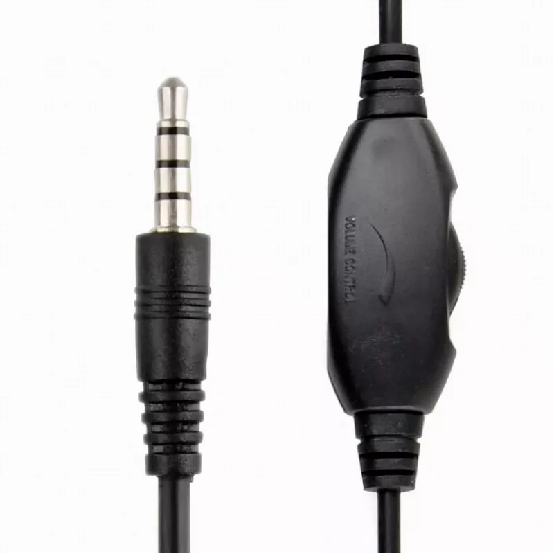 Kabelgebundenes Gaming-Headset GEMBIRD MHS-03-BKRD — binaural, ohrumschließend, 3,5 mm, 1,8 m Kabel, rot/schwarz