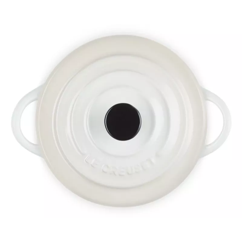 Le Creuset 71901107160100 Mini Dutch Oven, 0,25 L, Weiß