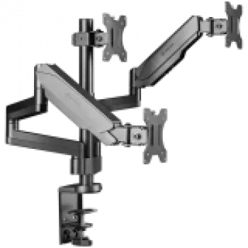 Monitor-Tischhalterung ONKRON G280-B für 33–81,3 cm (13 Zoll–32 Zoll) Bildschirme, Klemme/Tischdurchführung, bis 24 kg, VESA 75x75–100x100