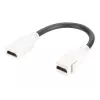 Digitus HDMI 2.0 Keystone Module mit 12 cm Kabel (Buchse/Buchse)