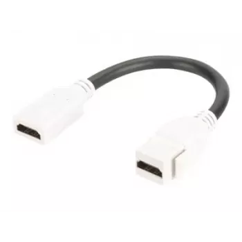 Digitus HDMI 2.0 Keystone Module mit 12 cm Kabel (Buchse/Buchse)