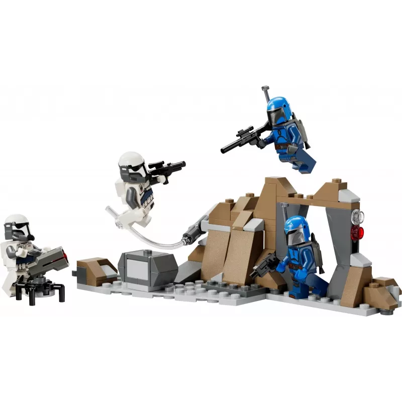 Konstruktionsspielzeug LEGO Star Wars Ambush on Mandalore Battle Pack 75373 — 4 Minifiguren, 109 Teile, Alter 6+