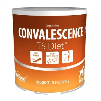Veterinäres Diät-Nassfutter Vetfood TS Diet Convalescence für Hunde, 150 g
