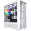 PC-Gehäuse Montech X5 Midi Tower Weiß ATX 3x140mm Lüfter