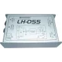 Passive DI-Box Omnitronic LH-055 1-Kanal — passive Direktbox für Instrumenten-/Line-Nutzung, 1 Eingang, symmetrischer XLR-Ausgang