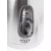 Elektrischer Wasserkocher Adler AD1223 — 1,7 l, 2000 W, Edelstahl mit schwarzen Akzenten