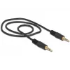 Audio-Kabel DeLOCK 0,5 m 3,5 mm Stecker/Stecker