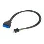 Internes USB-Kabel Akasa AK-CBUB36-30BK