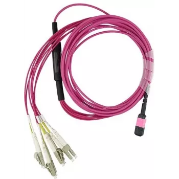 MPO-4xLC Multimode OM4 Patchkabel BlueOptics HE67908QPH-KB007M 7,5 Meter