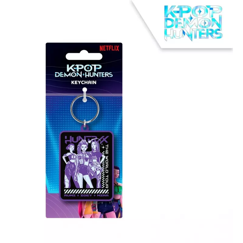 K-POP Demon Hunters Huntrix PVC-Schlüsselanhänger